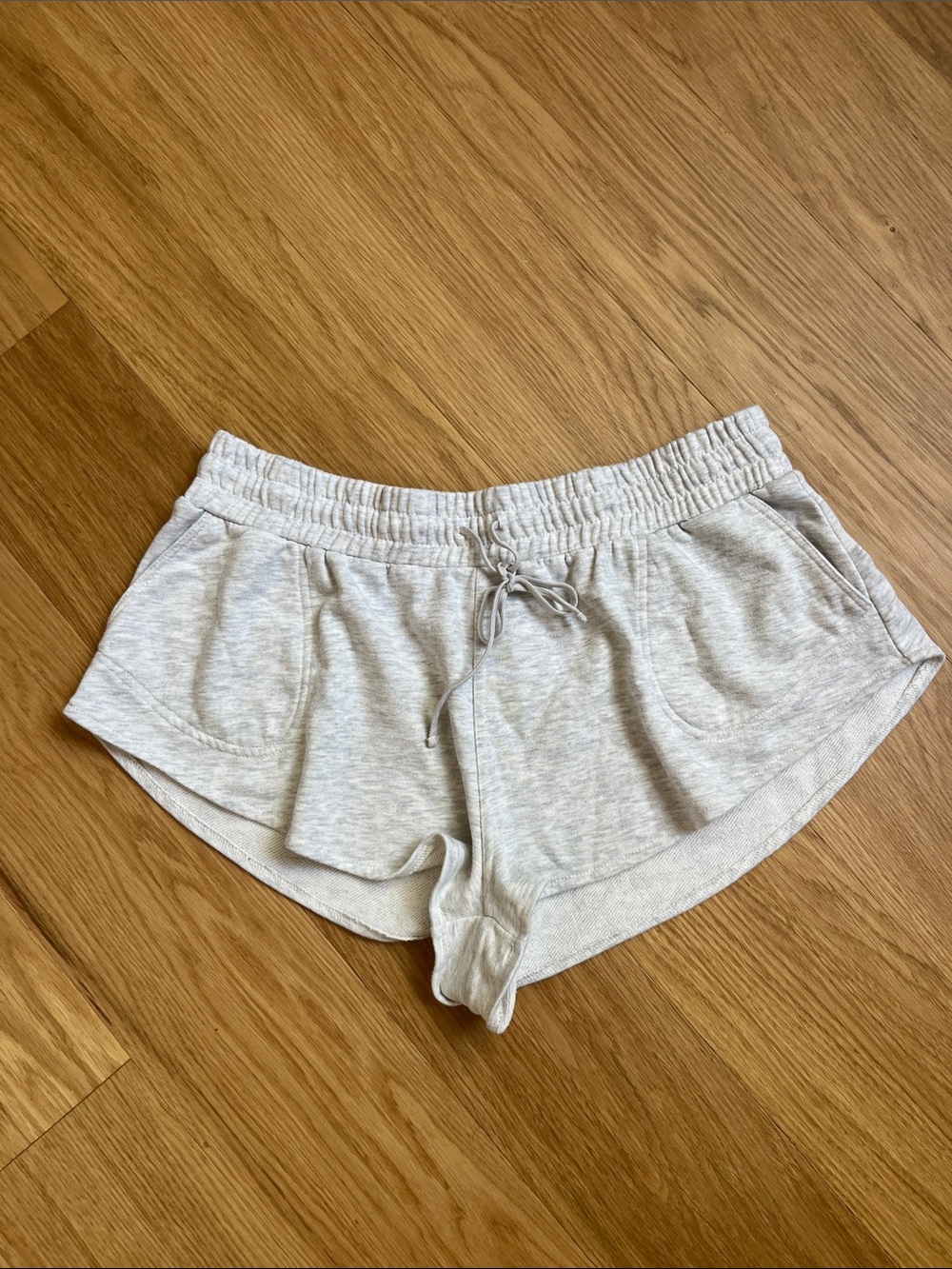 Daily Practice by Anthropologie Light Gray Women's Mini Lounge Shorts size L